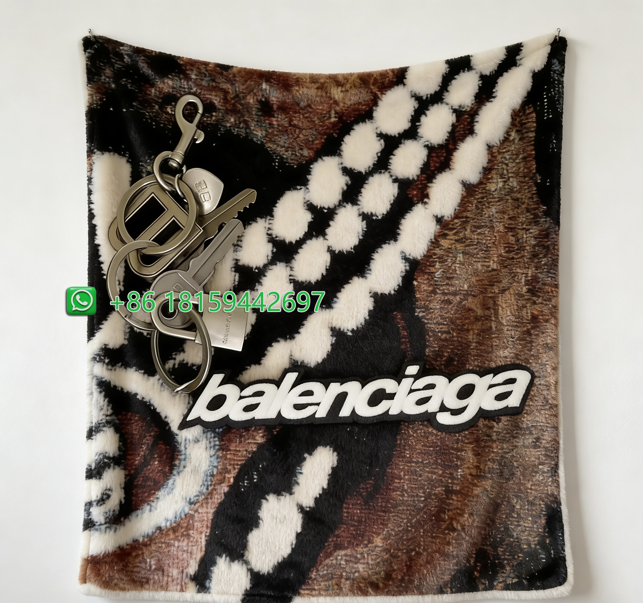 Balenciaga Throw Blankets